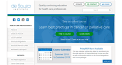 Desktop Screenshot of desouzainstitute.com